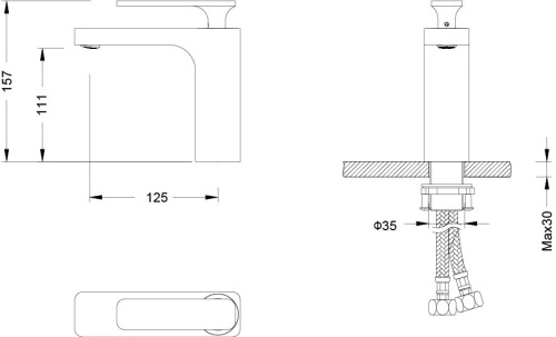 20 350 руб. Смеситель Timo Torne 4361/02F antique для раковины фото 3 Смеситель Timo Torne 4361/02F antique для раковины фото 3