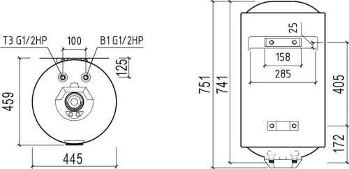 Водонагреватель Thermex Thermo 80 V фото 8