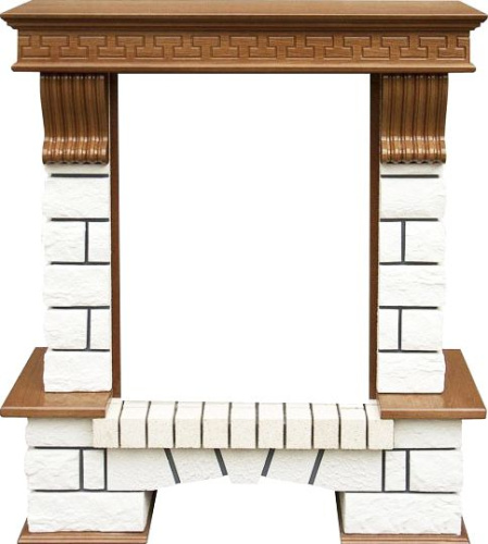 Портал Royal Flame Pierre Luxe дуб