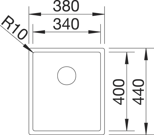 Мойка кухонная Blanco Claron 340-IF фото 3