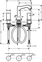 Смеситель Hansgrohe Metropol Classic 31304000 для раковины