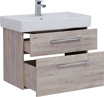 Тумба с раковиной Dreja Q max 80 дуб кантри