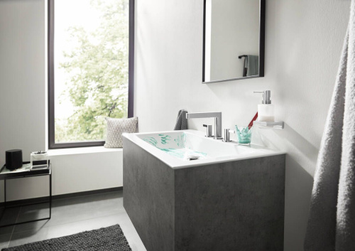 Смеситель Hansgrohe Finoris 110 76033000 для раковины, хром фото 6