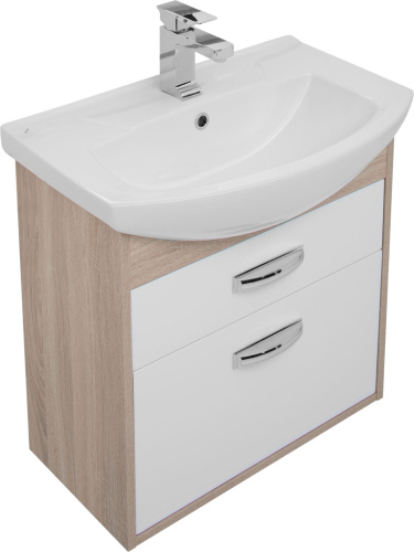 Мебель для ванной Aquanet Грейс 65 2 ящика, дуб сонома фото 9 Мебель для ванной Aquanet Грейс 65 2 ящика, дуб сонома фото 9