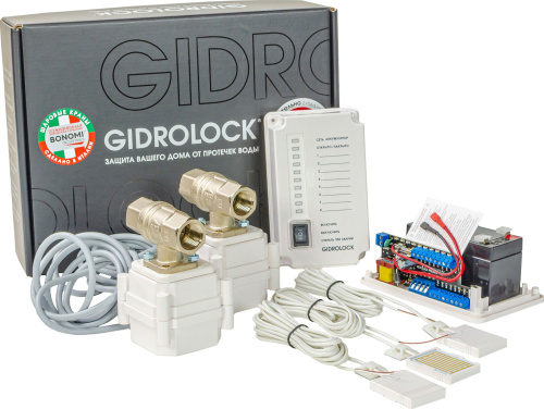 Система защиты от протечек Gidrolock Premium Bonomi 3/4"