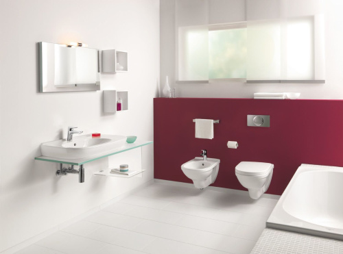 Унитаз подвесной Villeroy & Boch O.Novo 5660H1R1 альпийский белый фото 2