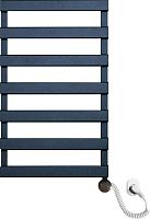 Полотенцесушитель электрический Luxrad Scala New 064363 84х50 R, черный, терморегулятор selmo smart