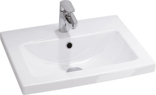 Мебель для ванной Velvex Klaufs 50.2D белая, напольная фото 4