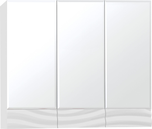 Зеркало-шкаф Style Line Вероника 80 Люкс, белый фото 5