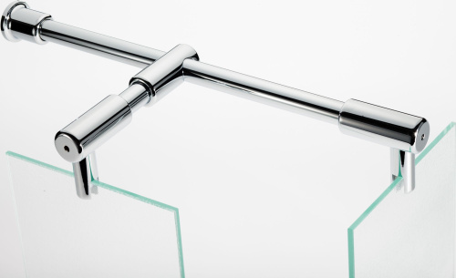 Душевой уголок Vegas Glass AFP-Fis Lux 120*100 08 10 L профиль глянцевый хром, стекло сатин фото 3