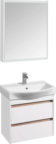 Мебель для ванной AQUATON Нортон 65, подвесная, белый глянец фото 13