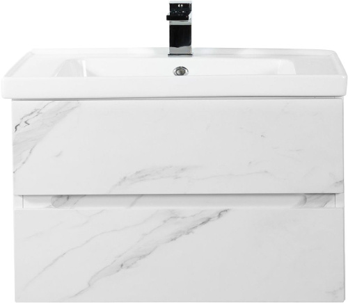 Мебель для ванной Art&Max Techno подвесная, 90, монти мрамор фото 4
