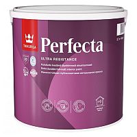 TIKKURILA PERFECTA краска износостойкая, интерьерная, глубокоматовая, база A (9л)