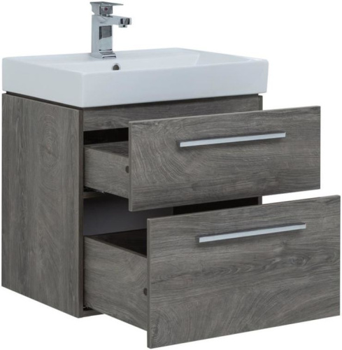 Мебель для ванной Aquanet Nova 60 2 ящика, дуб рошелье фото 10 Мебель для ванной Aquanet Nova 60 2 ящика, дуб рошелье фото 10