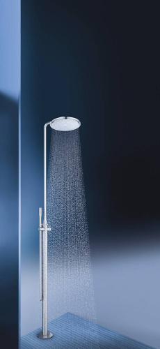 259 400 руб. Душевая стойка Grohe Essence New 23741001 напольная, хром Душевая стойка Grohe Essence New 23741001 напольная, хром