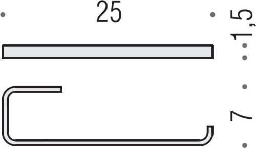Полотенцедержатель Colombo Design Time W4212.000 фото 2
