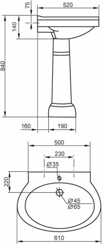 Раковина Cezares Primo фото 3