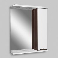 Зеркало AM.PM Like 65 R, белый глянец, венге