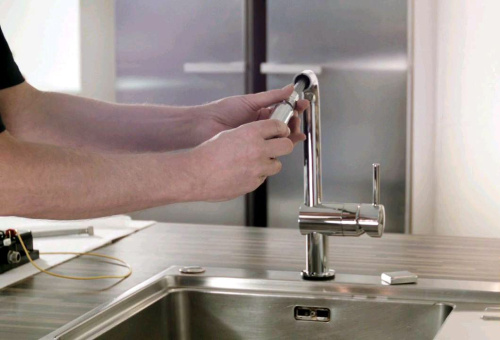 Смеситель Grohe Minta 32168DC0 для кухонной мойки фото 13