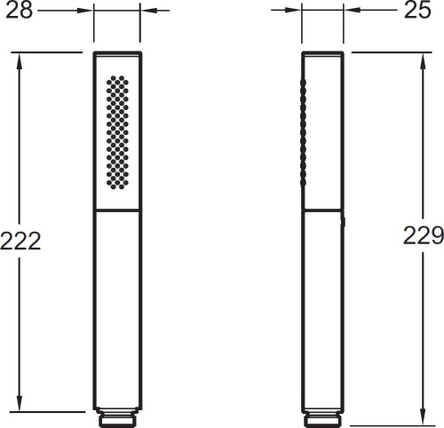 Душевая лейка Jacob Delafon Shift Ellipse E45892-CP фото 8