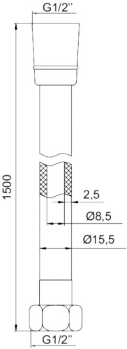 1 790 руб. Душевой шланг IDDIS Shower Hose 04P15BLi19 1.5 м фото 4 Душевой шланг IDDIS Shower Hose 04P15BLi19 1.5 м фото 4