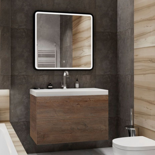 Мебель для ванной Art&Max Verona-Push 80 дуб баррик фото 5