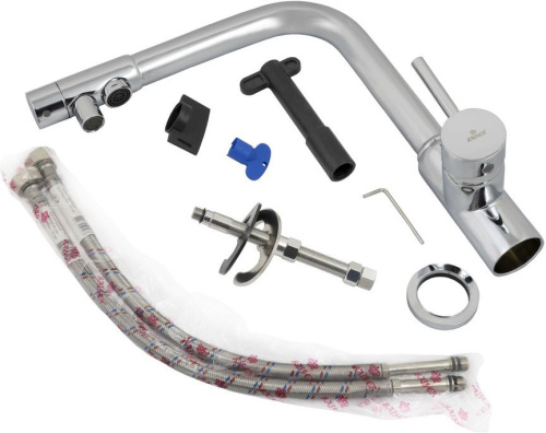 Смеситель Kaiser Teka 13044 для кухонной мойки, хром фото 8