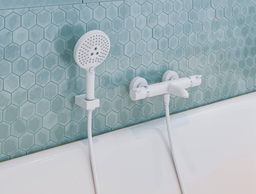 Душевая лейка Hansgrohe Raindance Select S 26531700 матовая белая фото 8