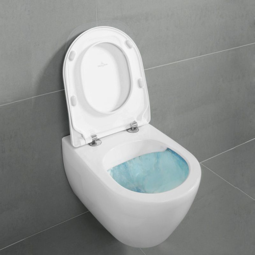 Унитаз подвесной Villeroy & Boch Subway 2.0 5614R201 alpin фото 3