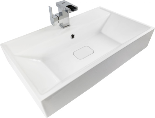 Мебель для ванной Vod-Ok Мальта 70 с ящиками, белая фото 6