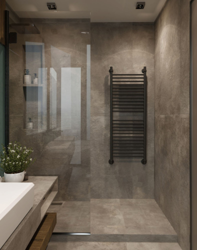 23 850 руб. Полотенцесушитель водяной EWRIKA Медея S 120х40, черный матовый фото 3 Полотенцесушитель водяной EWRIKA Медея S 120х40, черный матовый фото 3