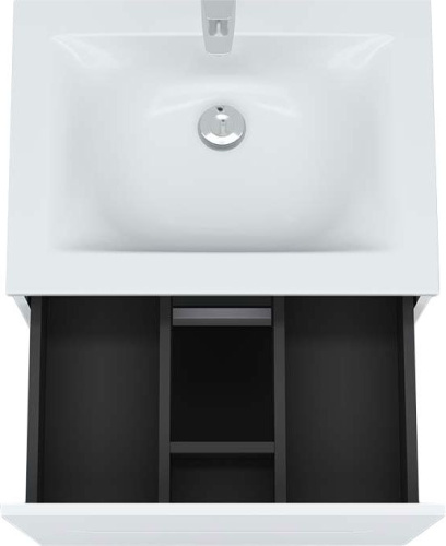 Мебель для ванной AM.PM Tender 60 подвесная, белая + Сертификат AM.PM на 30 дней подписки на медиасервис фото 9