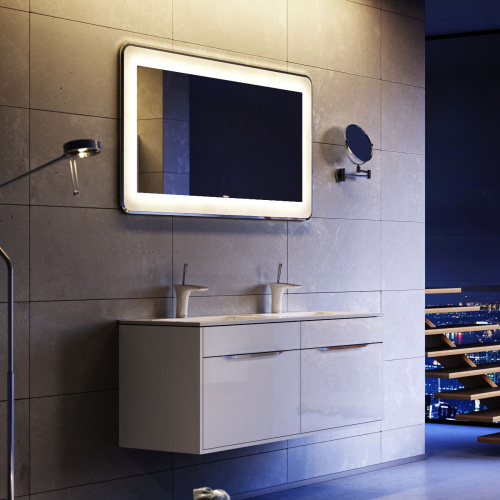 Мебель для ванной Aqwella 5 stars Malaga 120 белая фото 6