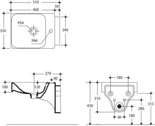 27 810 руб. Биде подвесное Kerasan Cento 352401 фото 6 Биде подвесное Kerasan Cento 352401 фото 6