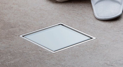 Душевой трап Pestan Confluo Standard Dry 1 White Glass 10x10 фото 2