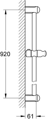 Душевая штанга Grohe Tempesta Classic 27524000 фото 3