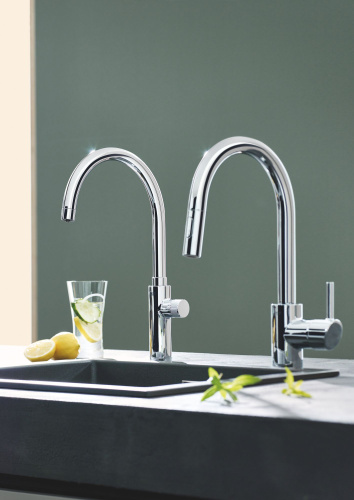 Кран Grohe Blue Pure 30387000 для кухонной мойки, хром фото 5