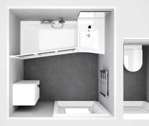 Акриловая ванна Ravak BeHappy II 160х75 R с ножками фото 4 Акриловая ванна Ravak BeHappy II 160х75 R с ножками фото 4