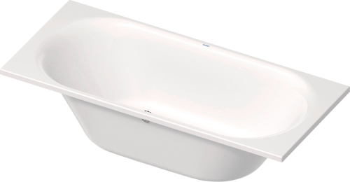 Акриловая ванна Duravit D-Neo 180х80, перелив по центру