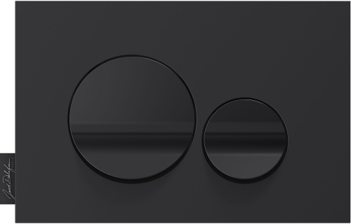 Комплект Jacob Delafon Rodin+ E21748RU-00 кнопка черная фото 2
