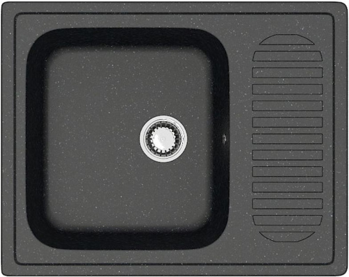 6 142 руб. Мойка кухонная ZETT lab. T015Q004 черная Мойка кухонная ZETT lab. T015Q004 черная