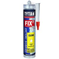 TYTAN PROFESSIONAL Fix2 Clear клей-герметик, прозрачный (290 мл)