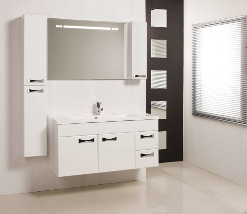 Зеркало AQUATON Диор 120 белый фото 4