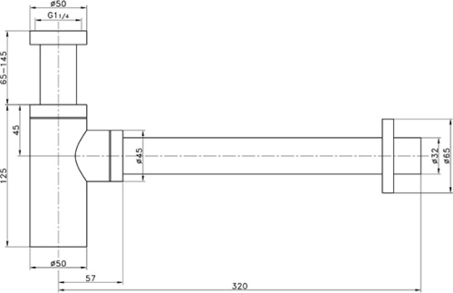 Сифон для раковины Villeroy & Boch TVC00000400061 фото 2