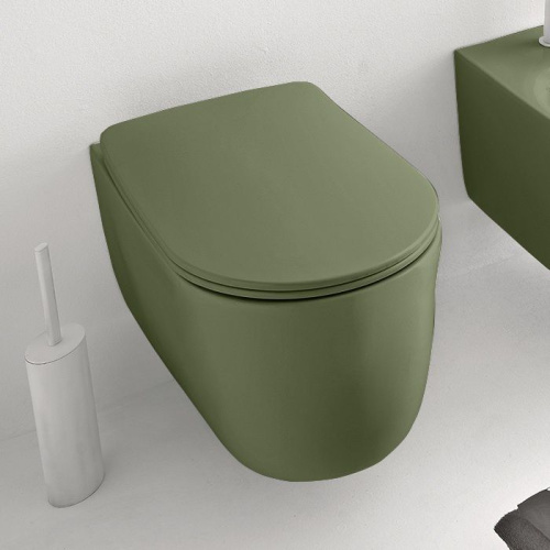 Унитаз подвесной Kerasan Nolita 531411 verde фото 11