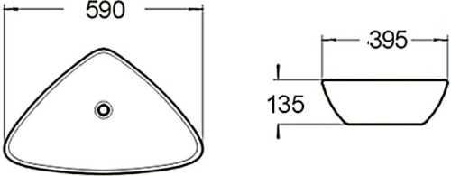 Раковина SantiLine SL-1034 фото 2