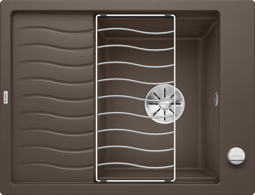 Мойка кухонная Blanco Elon 45S 524823 кофе фото 4