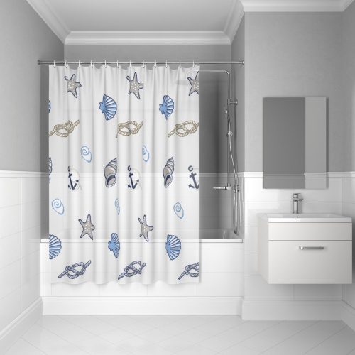 Штора для ванной IDDIS Promo P24PV11i11 180х180