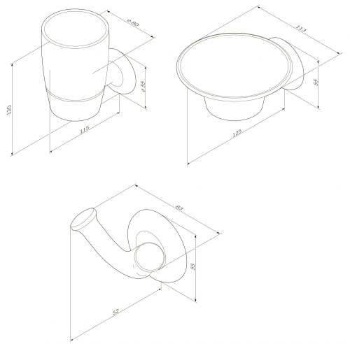 Комплект мебель для ванной AM.PM Like BK80GB фото 6 Комплект мебель для ванной AM.PM Like BK80GB фото 6