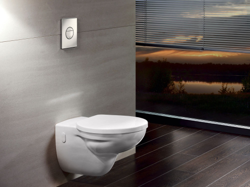 Кнопка смыва Grohe Nova Cosmopolitan 38765P00 матовый хром фото 3